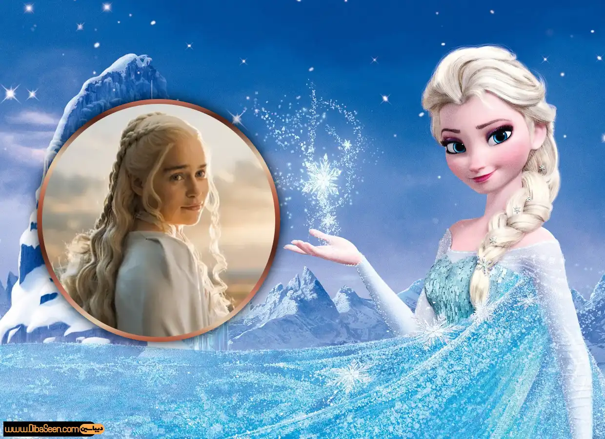 فن کست السا در انیمیشن یخ‌زده (Frozen)