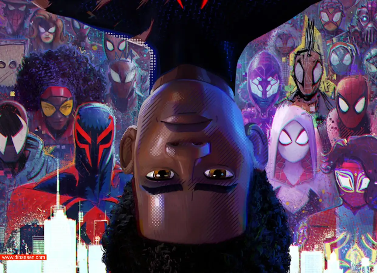 - Spider-Man Spider-Verseمرد عنکبوتی سری دنیای عنکبوتی