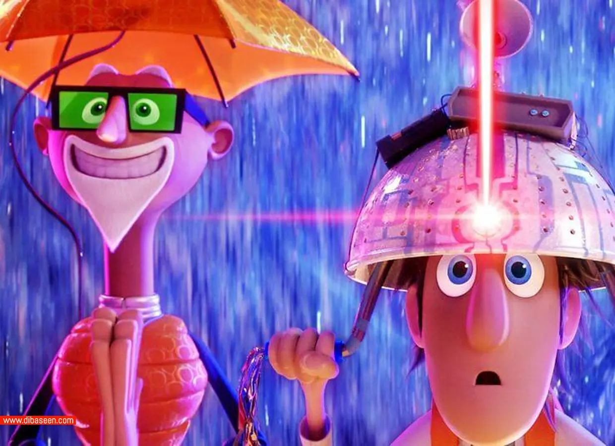 انیمیشن مهیج Cloudy with a Chance of Meatballs - ابری با احتمال بارش کوفته