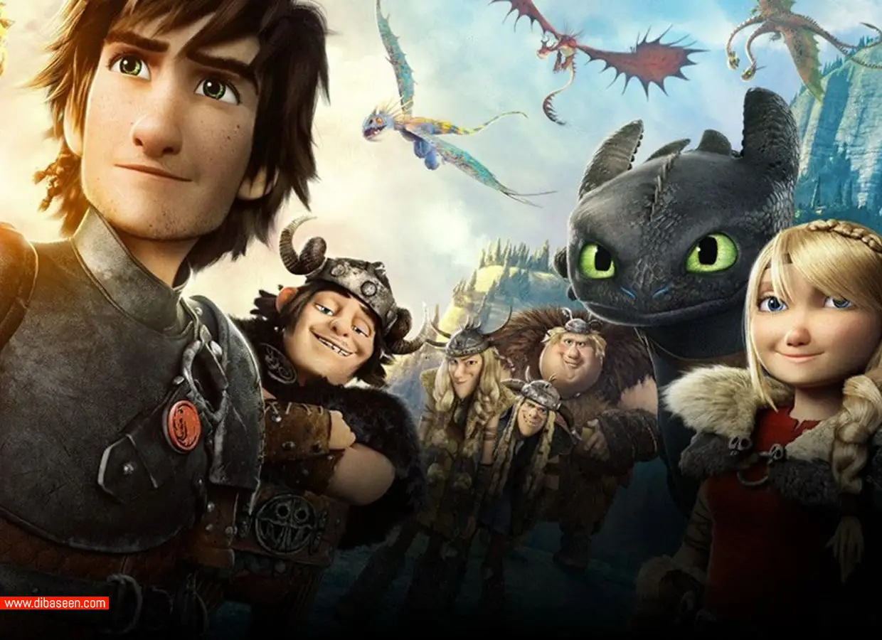 انیمیشن مهیج How to Train Your Dragon - چگونه اژدهای خود را تربیت کنیم