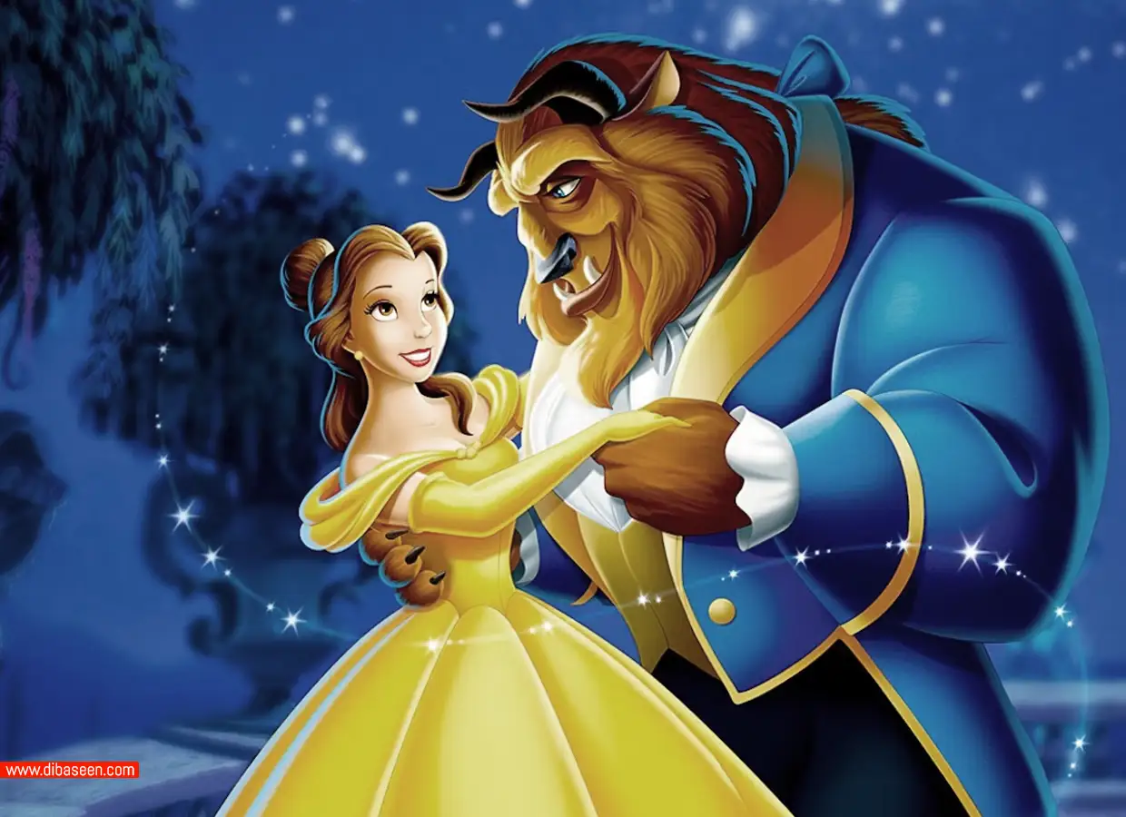 دیو و دلبر از انیمیشن‌های دیزنی