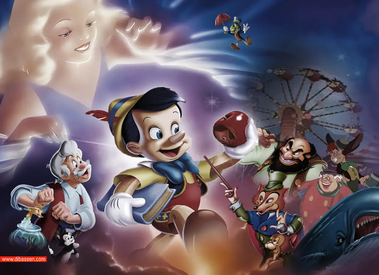 پینوکیو از قدیمی ترین انیمیشن‌های دیزنی