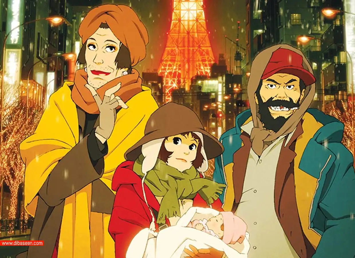 پدرخوانده‌های توکیو ؛ انیمه‌ای با تم کریسمس در سینما